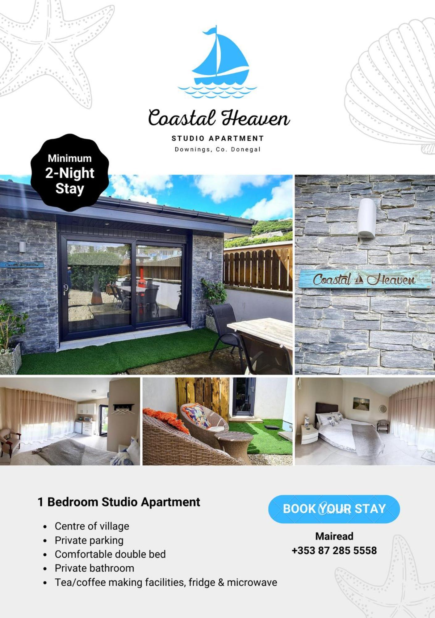 Appartamento Coastal Heaven Downings Esterno foto